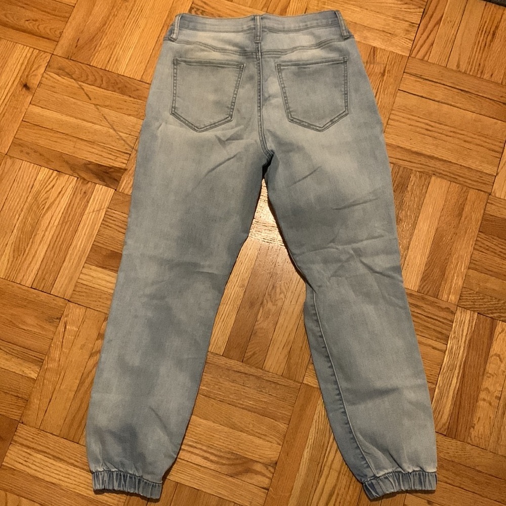 Rewash High Rise denim joggers - Picture 3 of 5